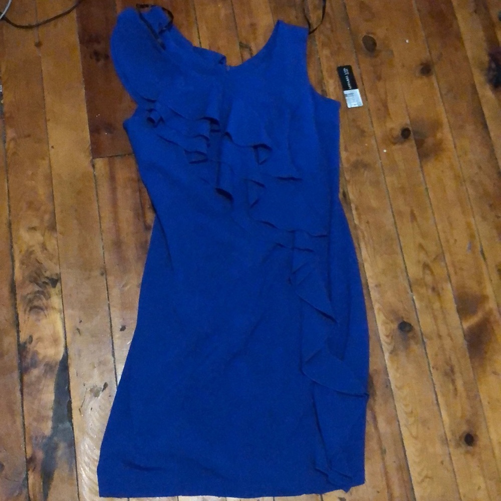 Blue dress